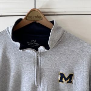 Vineyard Vines Michigan Quarter Zip